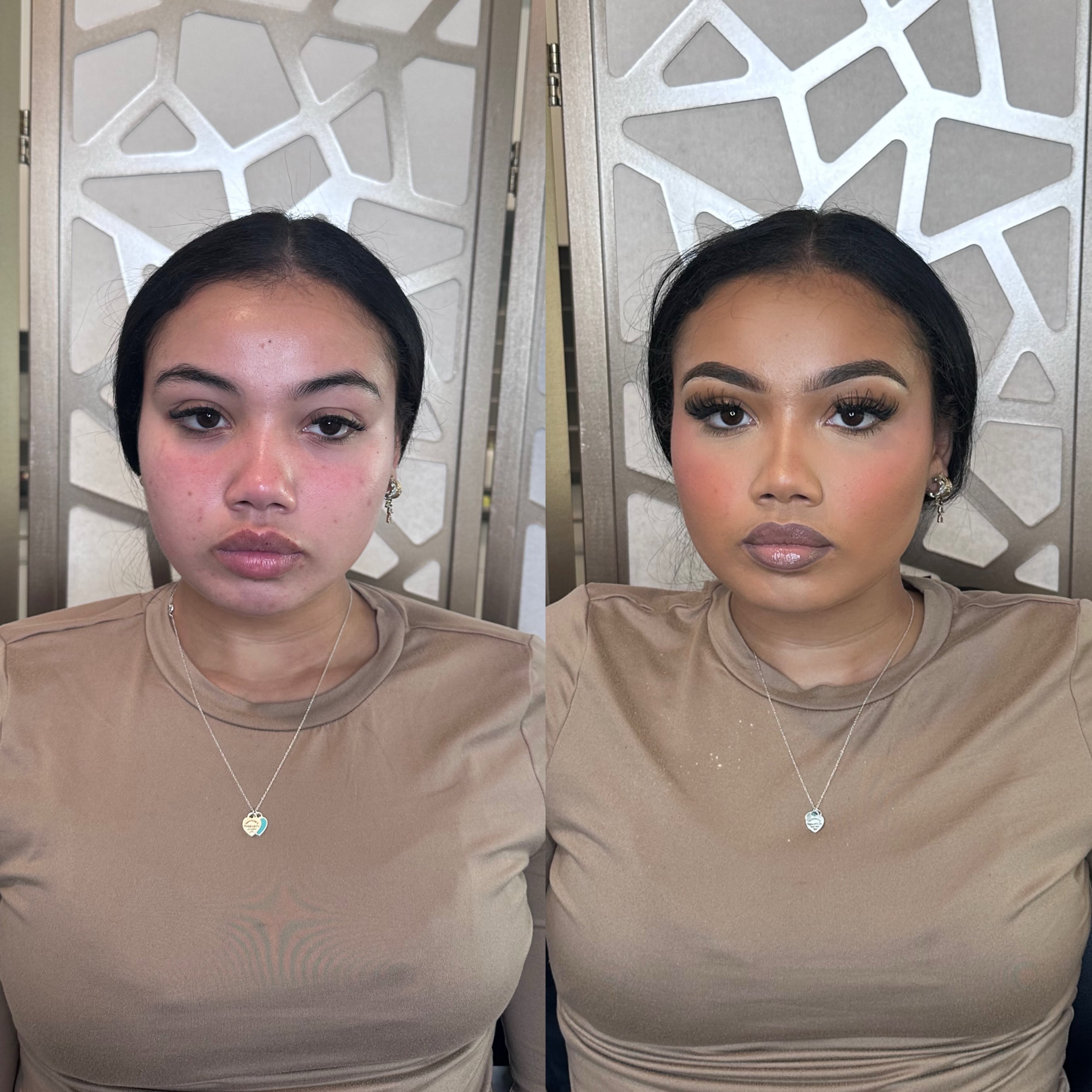 Luxury makeup look by The Face Doctress